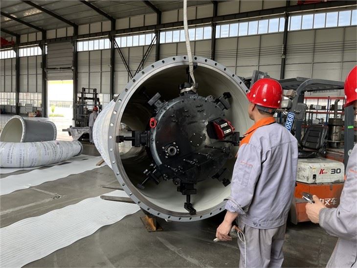FDG3000 Flange Facer Machine Tool South Africa Algeria Kenya Croatia In Situ Machining