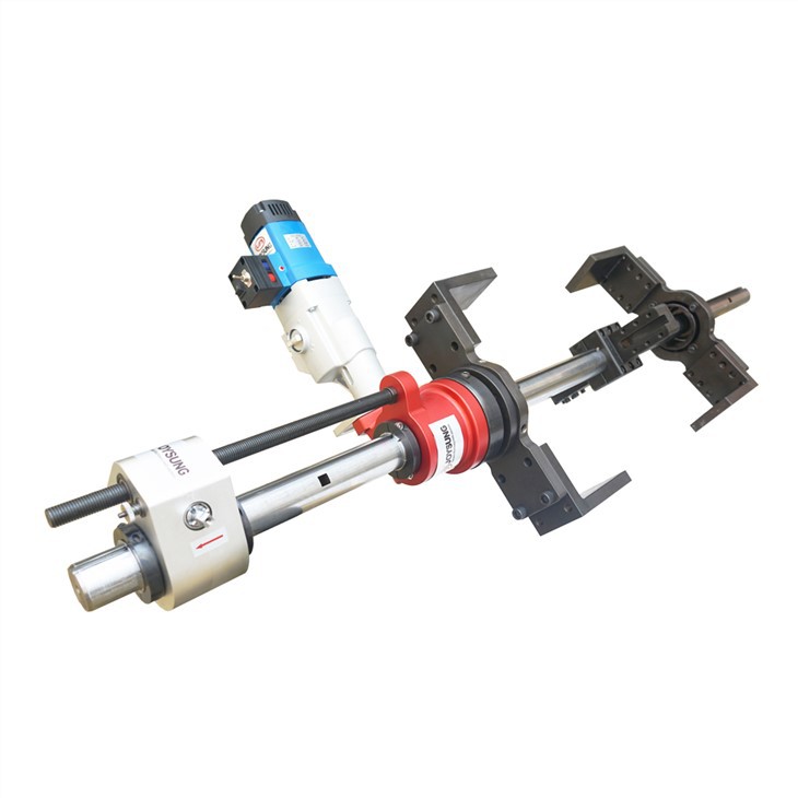 크레인 샤프트 핀 홀 라인 보링 머신